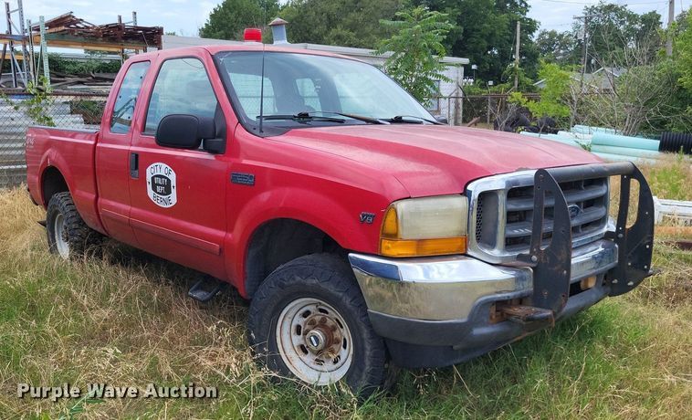 image for item LS9578 2001 Ford F250 Super Duty XLT  SuperCab pickup truck