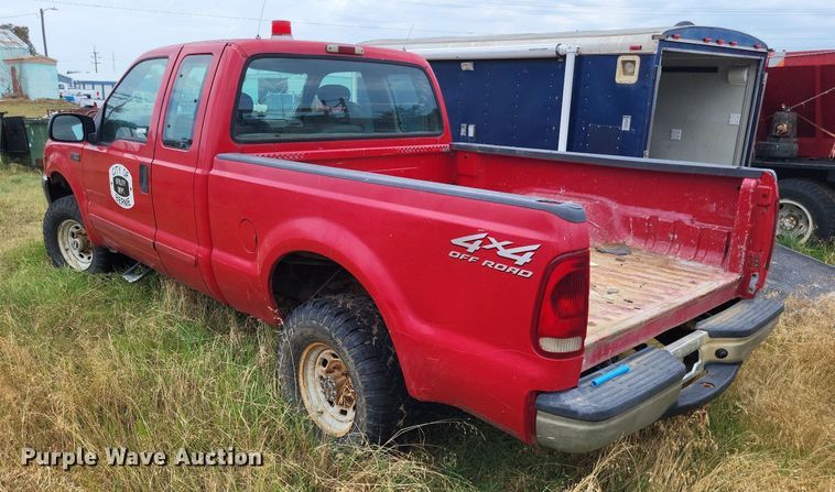 image for item LS9578 2001 Ford F250 Super Duty XLT  SuperCab pickup truck