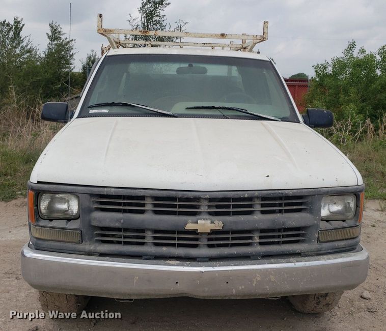 image for item LT9742 1996 Chevrolet C2500  Ext. Cab utility bed pickup truck
