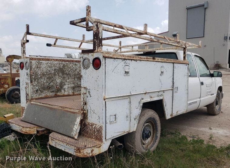 image for item LT9742 1996 Chevrolet C2500  Ext. Cab utility bed pickup truck