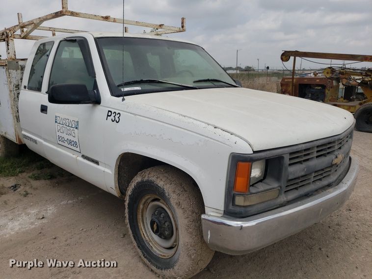 image for item LT9742 1996 Chevrolet C2500  Ext. Cab utility bed pickup truck