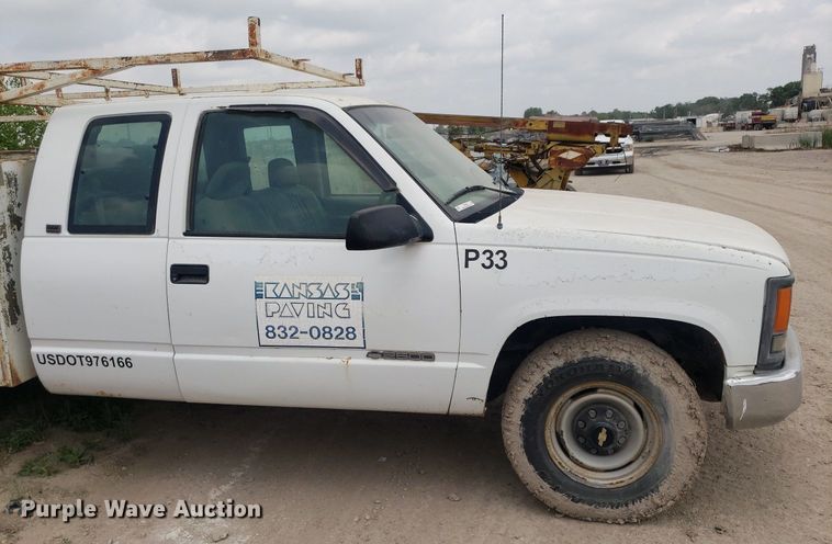 image for item LT9742 1996 Chevrolet C2500  Ext. Cab utility bed pickup truck