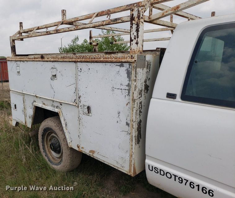 image for item LT9742 1996 Chevrolet C2500  Ext. Cab utility bed pickup truck