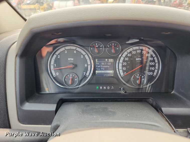 image for item LX9598 2011 Dodge Ram 1500  pickup truck