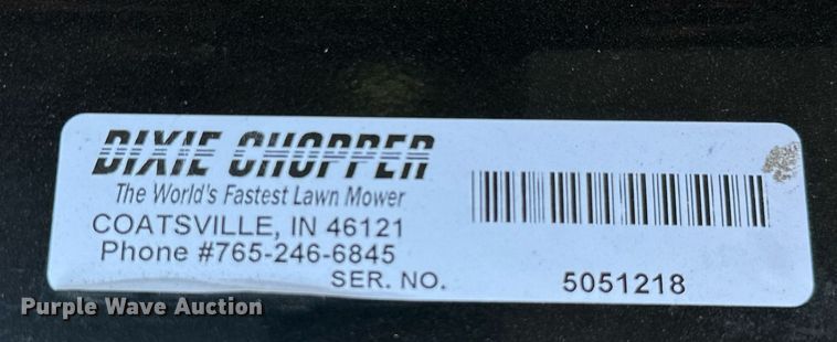 image for item MB9573 Dixie Chopper XT3200  ZTR lawn mower