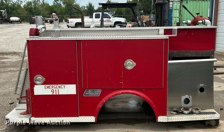image for item MB9664 Saulsbury  pumper fire truck bed
