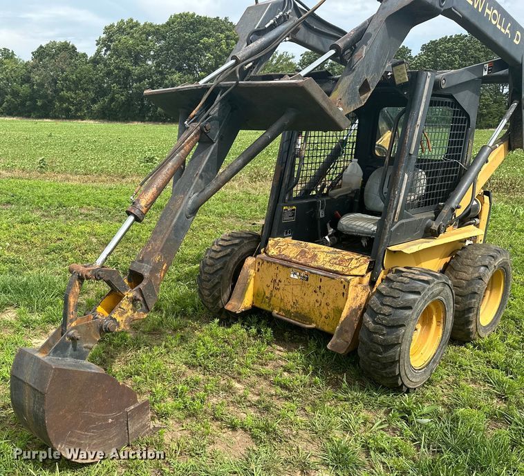 image for item MB9667 Skid steer backhoe