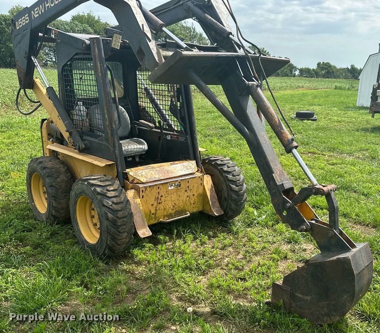image for item MB9667 Skid steer backhoe