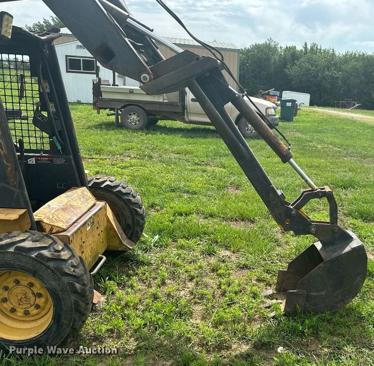 image for item MB9667 Skid steer backhoe