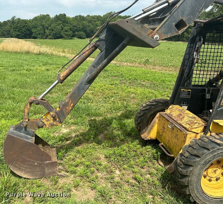 image for item MB9667 Skid steer backhoe