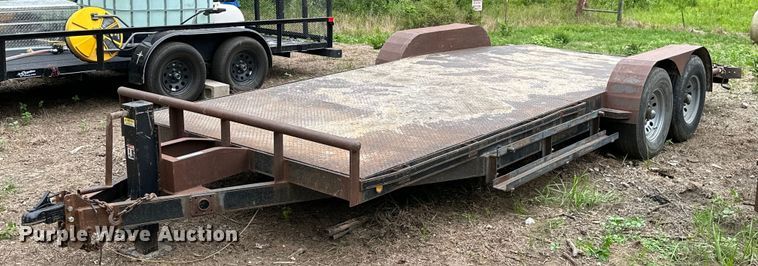 image for item MB9684 Shop built  utility trailer