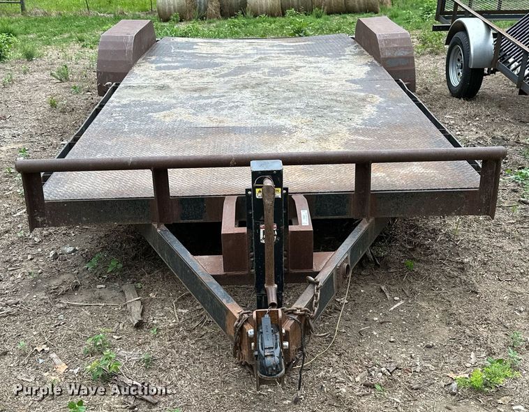 image for item MB9684 Shop built  utility trailer