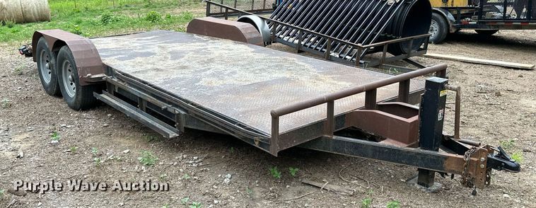 image for item MB9684 Shop built  utility trailer