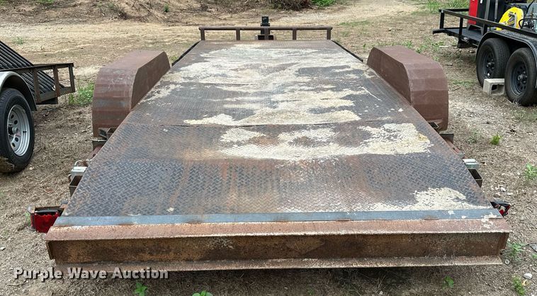 image for item MB9684 Shop built  utility trailer