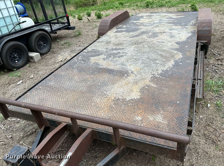 image for item MB9684 Shop built  utility trailer