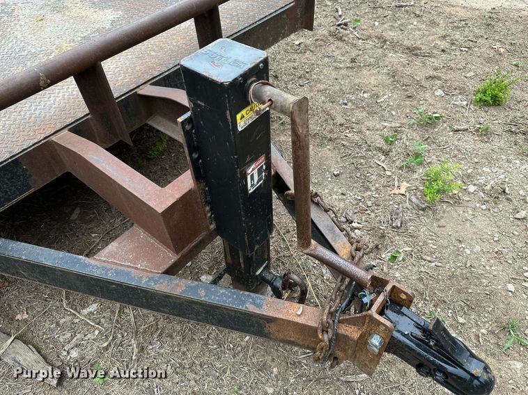 image for item MB9684 Shop built  utility trailer