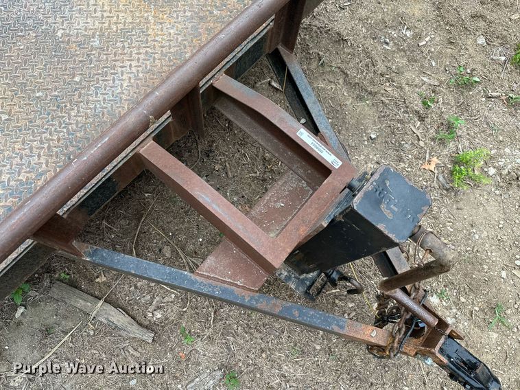 image for item MB9684 Shop built  utility trailer