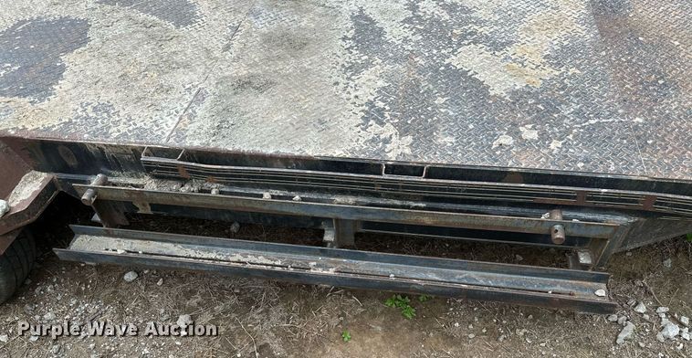 image for item MB9684 Shop built  utility trailer