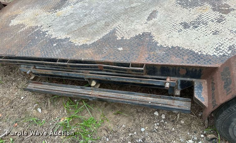 image for item MB9684 Shop built  utility trailer