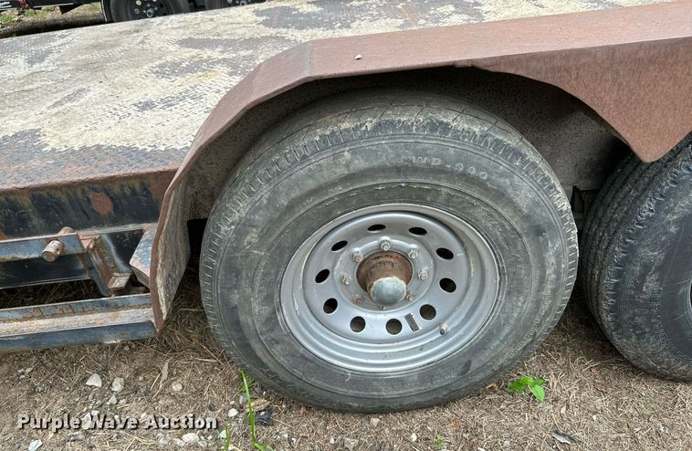 image for item MB9684 Shop built  utility trailer