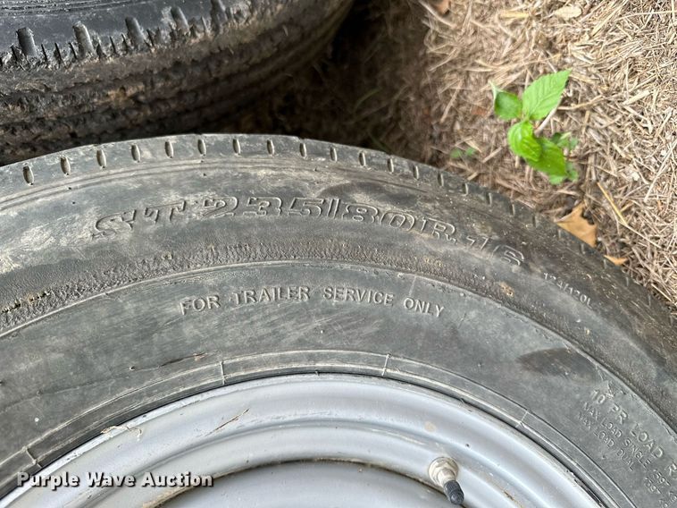 image for item MB9684 Shop built  utility trailer