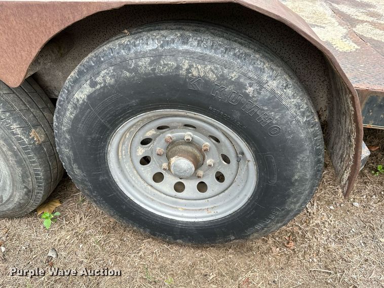 image for item MB9684 Shop built  utility trailer