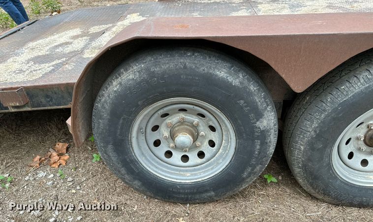 image for item MB9684 Shop built  utility trailer