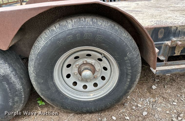 image for item MB9684 Shop built  utility trailer