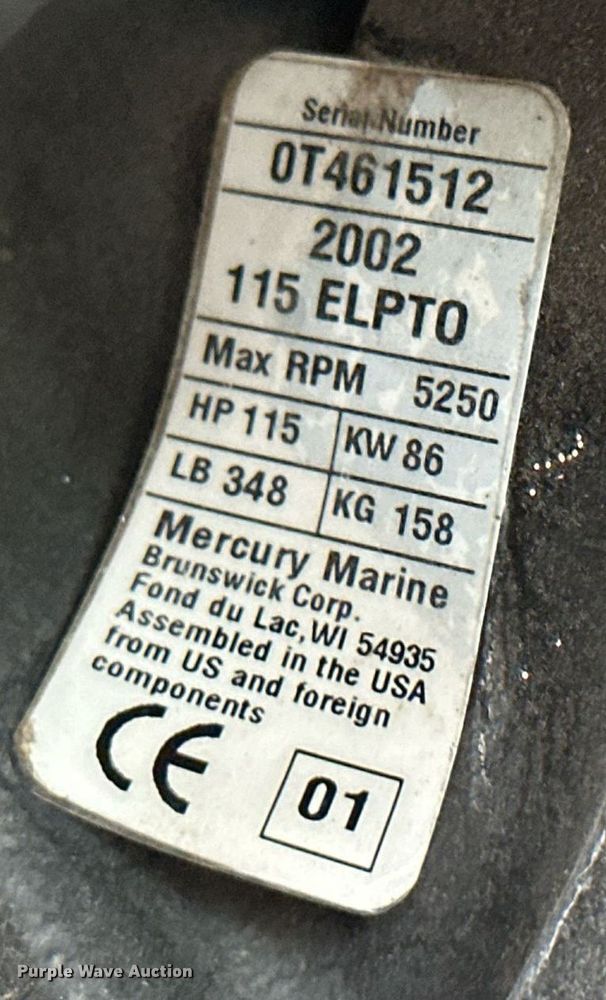 image for item MB9685 2001 Sprint 289FS  boat