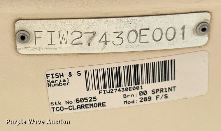 image for item MB9685 2001 Sprint 289FS  boat