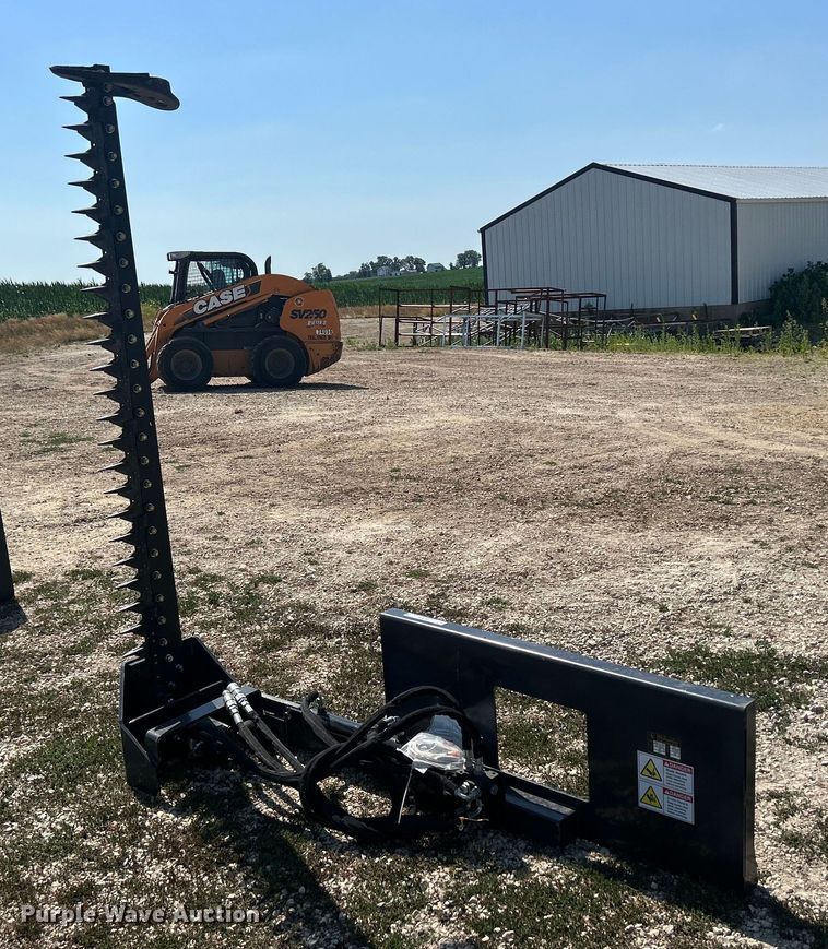 image for item MC9985 2023 Wolverine SMB-12-72W  skid steer sickle mower