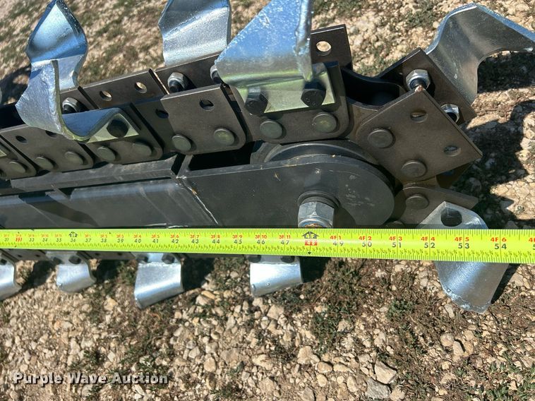 image for item MC9986 2023 Wolverine TCR-12-48H  skid steer trencher