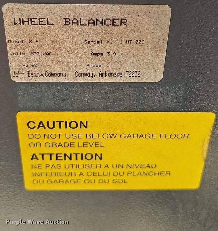 image for item MD9901 (2) Wheel balancers