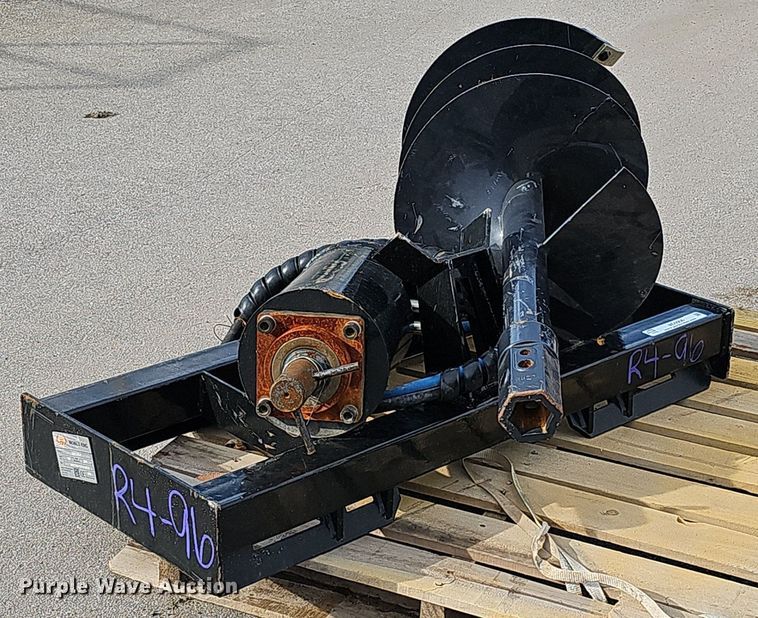 image for item MD9906 2023 Mower King SSECAG-Y  skid steer auger