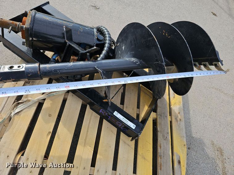 image for item MD9906 2023 Mower King SSECAG-Y  skid steer auger