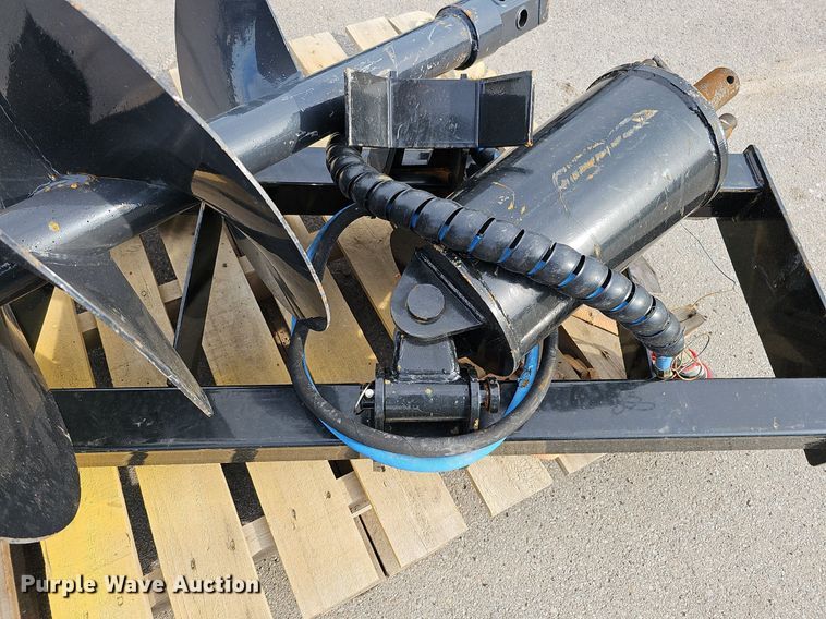 image for item MD9906 2023 Mower King SSECAG-Y  skid steer auger