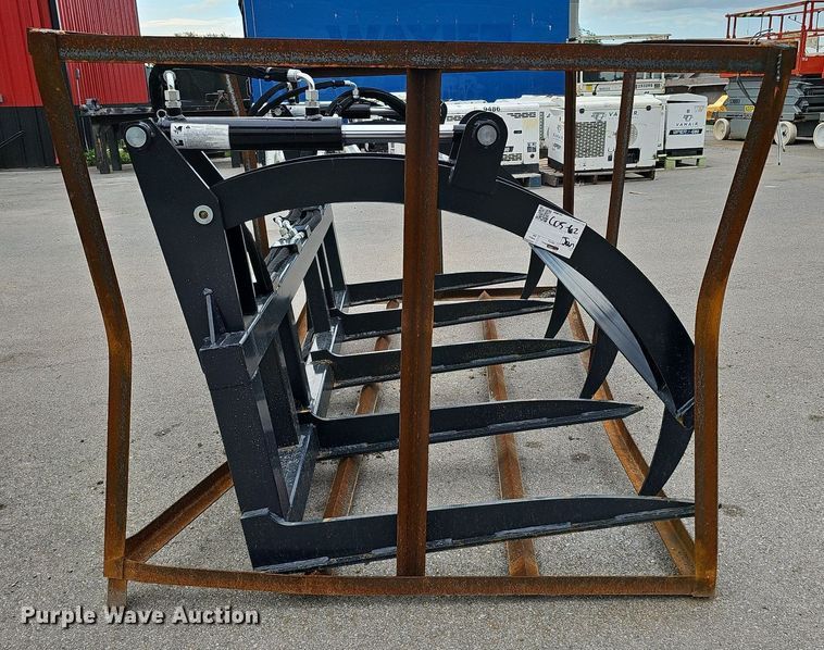 image for item MD9909 2023 Wolverine BG-13-72W  skid steer grapple bucket