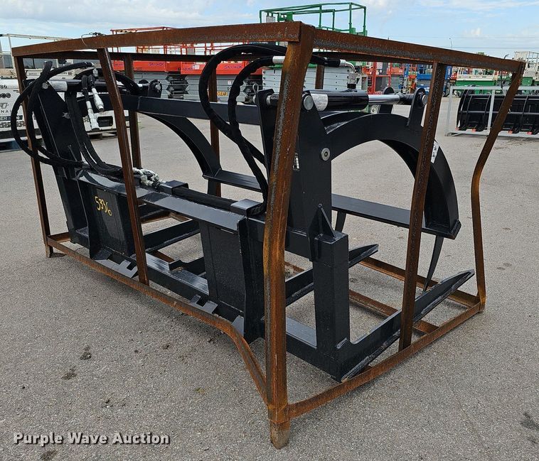 image for item MD9909 2023 Wolverine BG-13-72W  skid steer grapple bucket