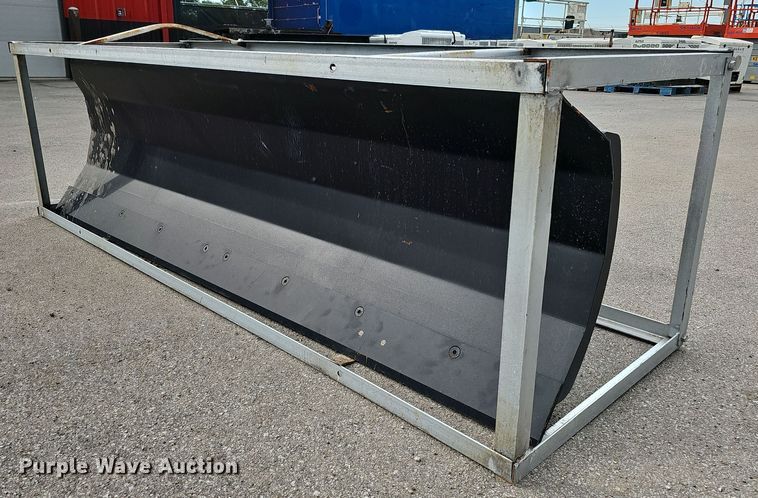 image for item MD9910 86" W skid steer snow plow