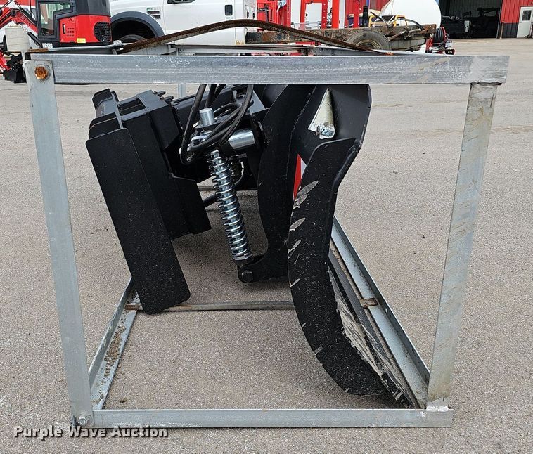 image for item MD9910 86" W skid steer snow plow