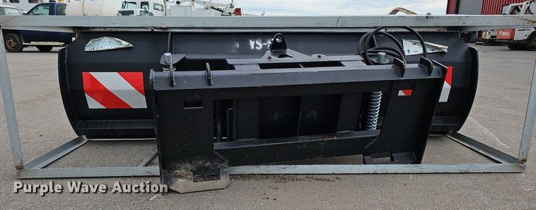 image for item MD9910 86" W skid steer snow plow