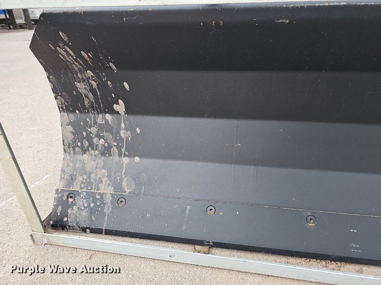 image for item MD9910 86" W skid steer snow plow