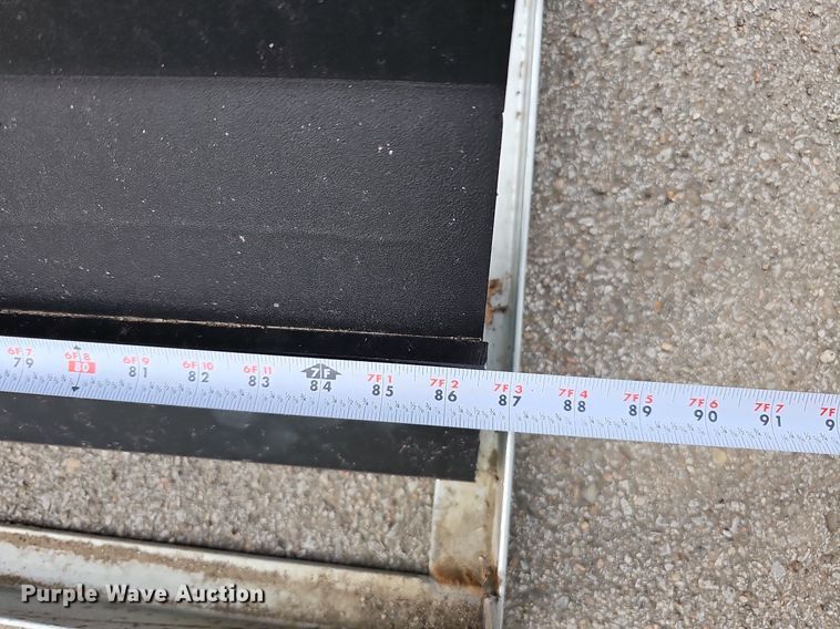 image for item MD9910 86" W skid steer snow plow