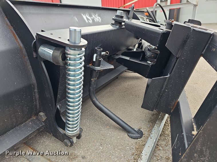 image for item MD9910 86" W skid steer snow plow