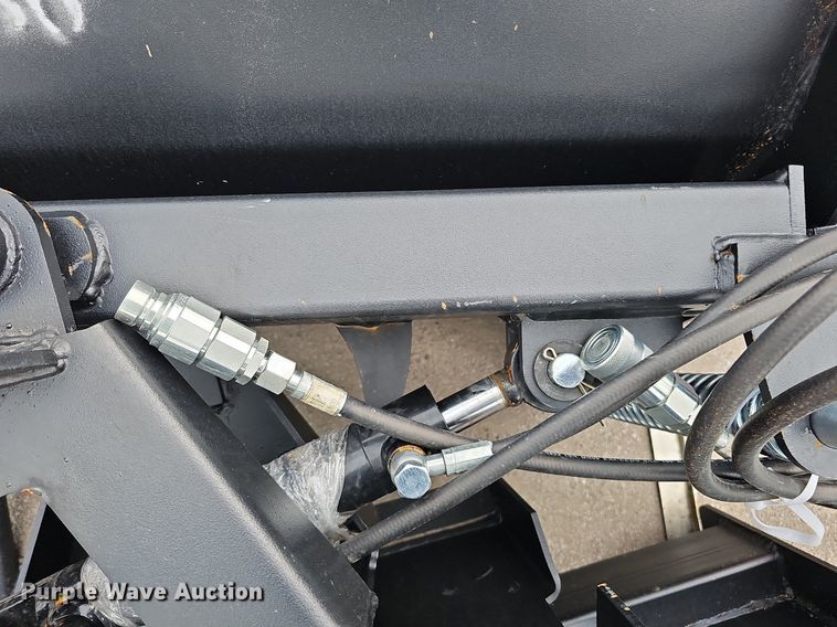 image for item MD9910 86" W skid steer snow plow