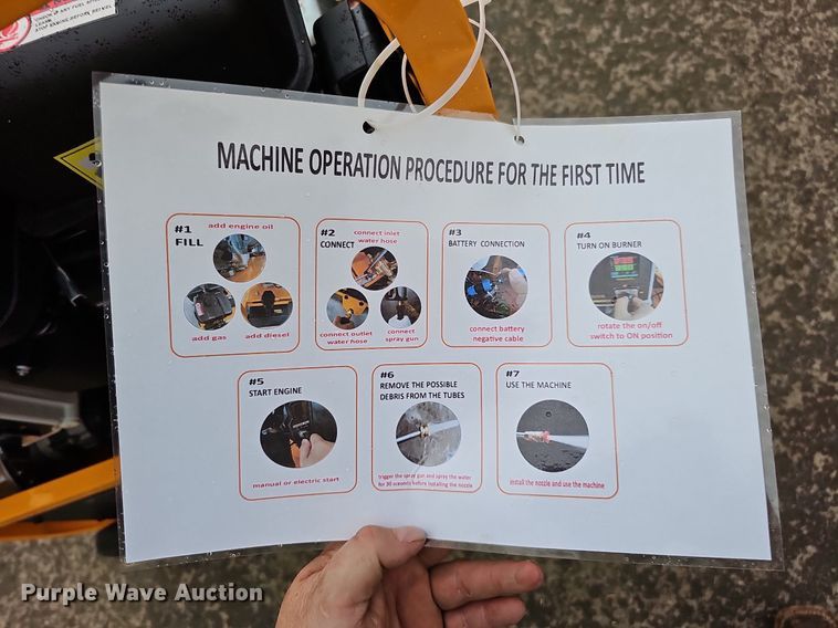 image for item MD9913 AGT Industrial HPW4000  hot pressure washer