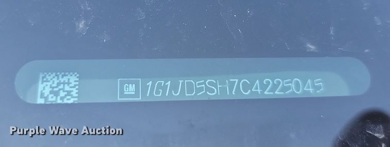 image for item ML9514 2012 Chevrolet Sonic LT