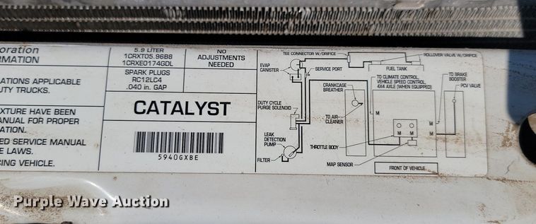 image for item ML9515 2001 Dodge Ram 1500  Quad Cab pickup truck