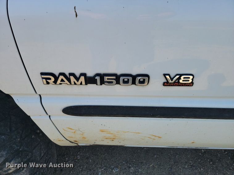 image for item ML9515 2001 Dodge Ram 1500  Quad Cab pickup truck