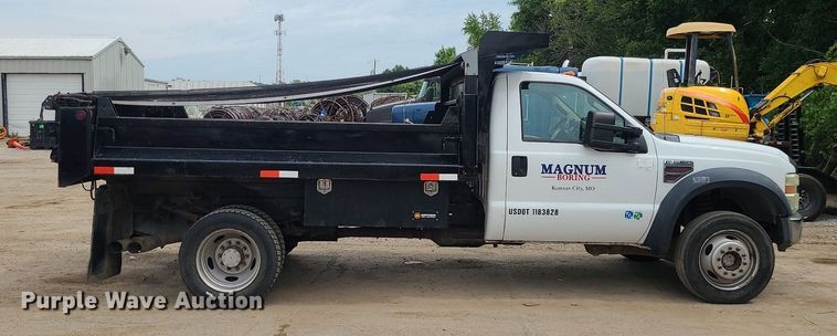 image for item MO9966 2008 Ford F550 Super Duty  dump truck